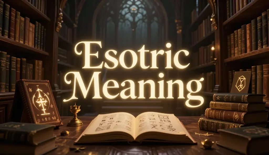 esoteric meaning