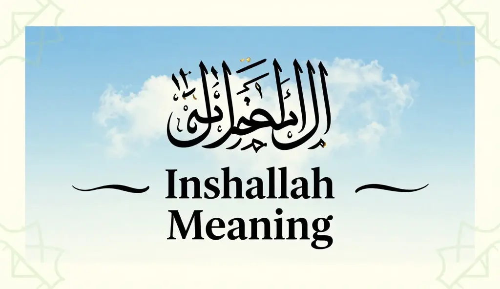inshallah meaning