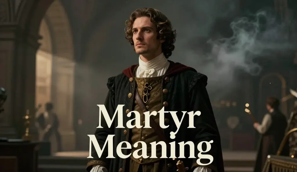 martyr meaning