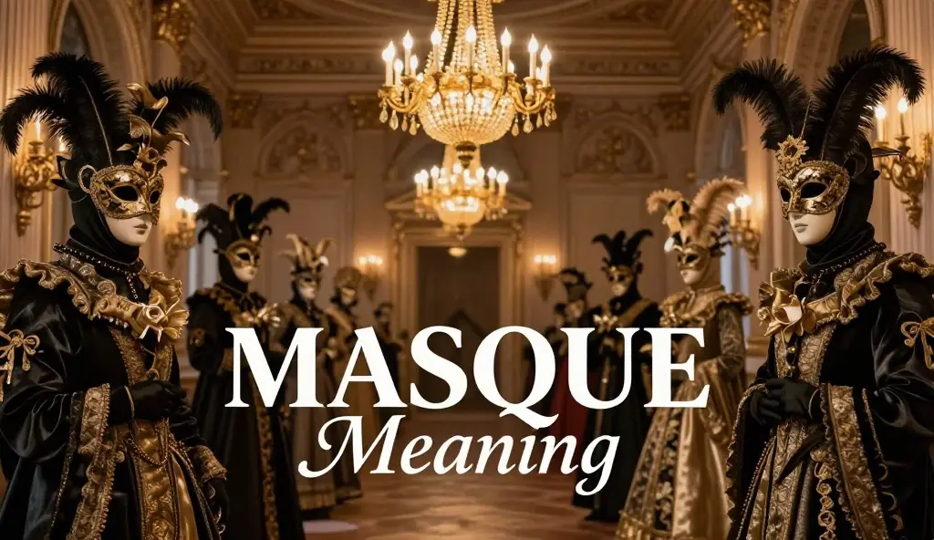 masque meaning