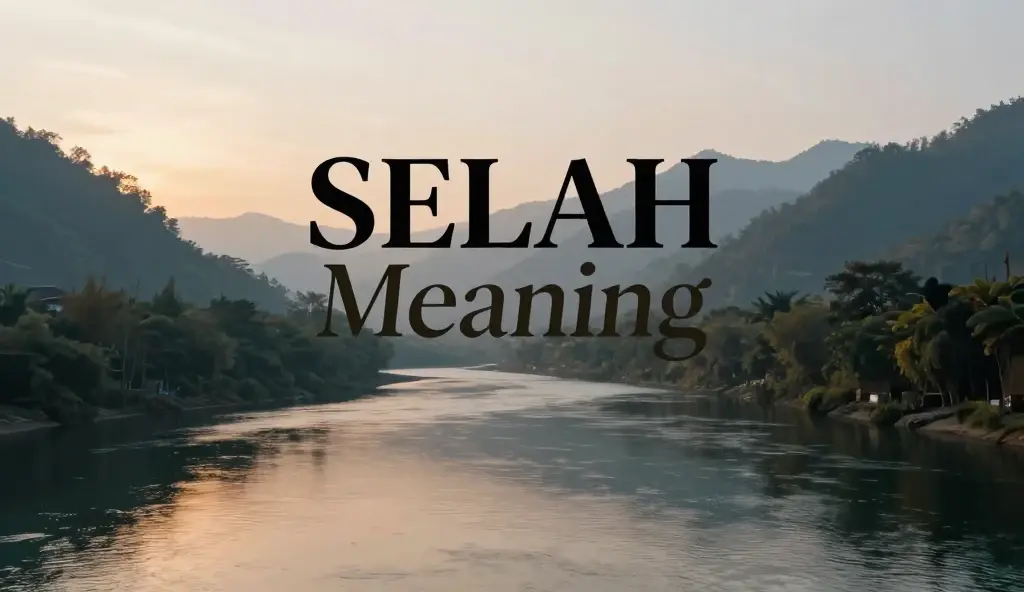 selah meaning